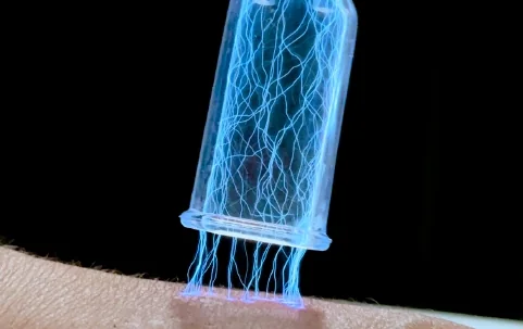 Plasma action on skin