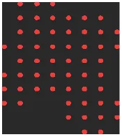 Fractional scan pattern