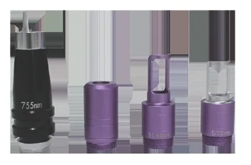 Laser tips and rods