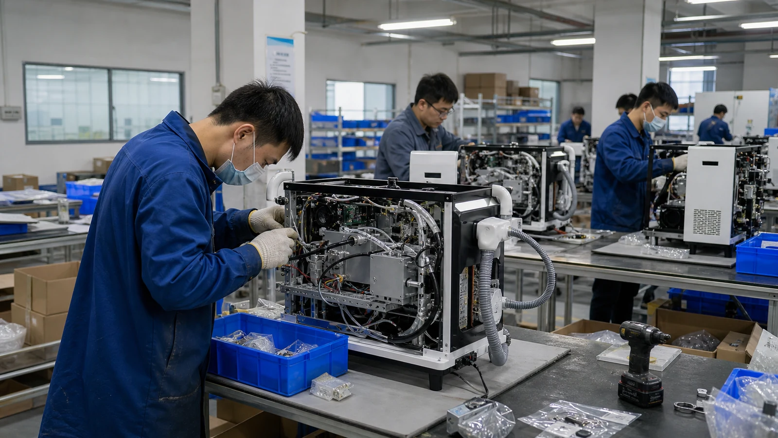Citiwell factory and equipment production